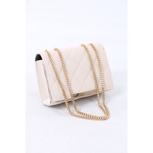 Eytu Zincir Askılı Kapitone Desenli Kadın Omuz Çantası