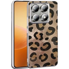Ceponya Xiaomi 14T Pro Kılıf Parlak Desenli Ince Tasarım Mep Kapak
