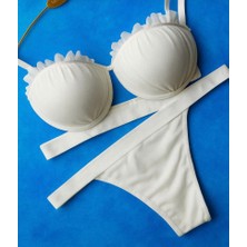 Istiridye Model Tam Dolgulu Destekli Sütyen Külot Takım Ikili - Kadın Iç Giyim