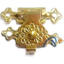 Kutu, Tavla Klipsi, Ön Kilidi No2  22X17 Sarı, 100 Adet