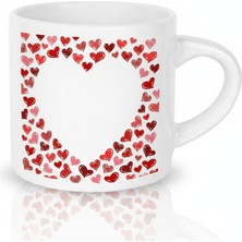 Bade Sevgililer Gününe Özel Kahve Fincanı