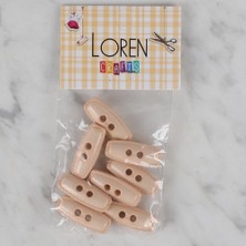 Ankaverse Loren Crafts Pudra Rengi 8 Li Çoban Düğmesi - 82