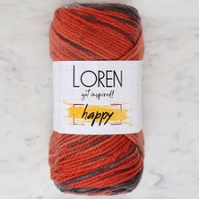 Ankaverse Loren Happy Ebruli El Örgü Ipi - RH008 - 34293