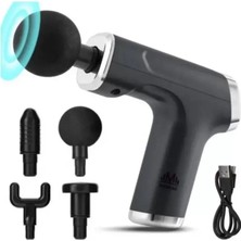 Ankaverse Mini Profesyonel Şarjlı Masaj Aleti 4 Başlıklı KH-800 (5286)