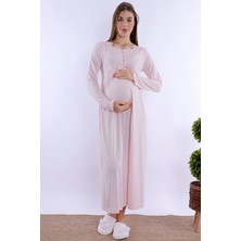 Mecit Pembe Hamile Lohusa Gecelik