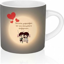 Bade Sevgililer Gününe Özel Kahve Fincanı