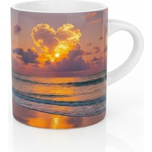 Bade Sevgililer Gününe Özel Kahve Fincanı