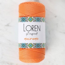 Ankaverse Loren Macrame Turuncu El Örgü Ipi - Rm 0125 - 34335