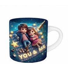 Bade Sevgililer Gününe Özel Kahve Fincanı