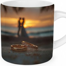 Bade Sevgililer Gününe Özel Kahve Fincanı