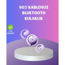 S05 Spor Kulaklığı – Kemik Iimli, Kulak Kanalını Tıkamayan Yapı
