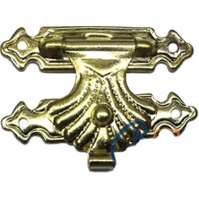 Kutu, Tavla Klipsi, Ön Kilidi No3  33X24 Sarı, 100 Adet