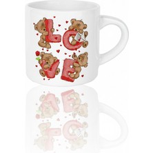 Bade Sevgililer Gününe Özel Kahve Fincanı