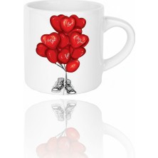 Bade Sevgililer Gününe Özel Kahve Fincanı