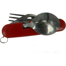 K 524 Rd Çok Amaçlı Çakı (Çatal, Kaşık, ) 9cm  Plastik Gövde