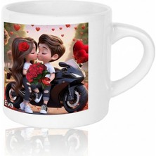 Bade Sevgililer Gününe Özel Kahve Fincanı