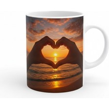 Bade Sevgililer Gününe Özel Kahve Fincanı