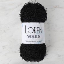 Ankaverse Loren Wash Siyah El Örgü Ipi - R004 - 34041