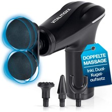 Ankaverse Akıllı Çipli Titreşimli Masaj Tabancası - 6 Hız Ayarlı, 4 Başlıklı, 3200 Rpm Güçlü Motor, Sessiz Taşınabilir Masaj Aleti (5286)