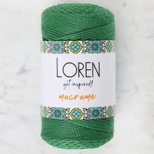 Ankaverse Loren Macrame Yeşil El Örgü Ipi - Rm 0172 - 34348