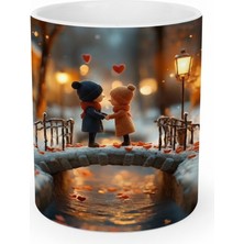 Bade Sevgililer Gününe Özel Kahve Fincanı