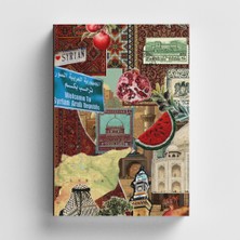 Bi' Dünya Haber Ümmet Coğrafyası Serisi 3 Bir Rüyayı Hatırlar Gibi Bullet Journal A5 Noktalı Defter