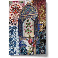 Bi' Dünya Haber Sanat Serisi 5 Kesretten Vahdete A6 Çizgili Mini Defter Not Defteri