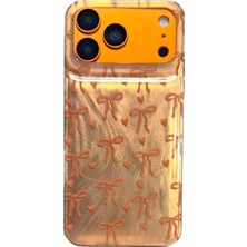 Kılıf House Iphone Uyumlu Renkli Pastel Fiyonk Desenli Kılıf