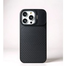 Kılıf House Iphone Uyumlu Standlı Karbonfiber Desenli Dayanıklı Kılıf