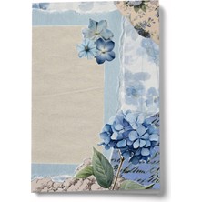 Bi' Dünya Haber Vintage Serisi 14 Sükûnetin Dokusu A6 Çizgili Mini Defter Not Defteri