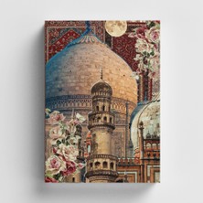 Bi' Dünya Haber Kolaj Serisi 39 Gönül Kubbesi Bullet Journal A5 Noktalı Defter