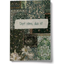 Bi' Dünya Haber Sufi Serisi 1 Dert Etme, Dua Et A6 Çizgili Mini Defter Not Defteri