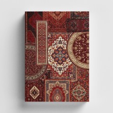 Bi' Dünya Haber Etnik Kolaj Serisi 10 Bezm-I Elest Bullet Journal A5 Noktalı Defter