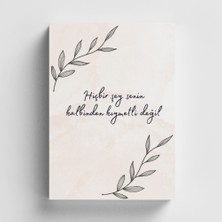 Bi' Dünya Haber Hiçbir Şey Senin Kalbinden Kıymetli Değil Defter