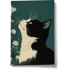 Bi' Dünya Haber Bi’ Kedi Gördüm Sanki A6 Çizgili Mini Defter Not Defteri