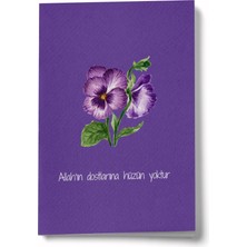 Bi' Dünya Haber Allah’ın Dostlarına Hüzün Yoktur A6 Çizgili Mini Defter Not Defteri