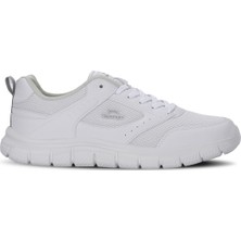 Slazenger GLEN I Erkek Büyük Beden Beyaz Koşu & Yürüyüş Spor Ayakkabısı