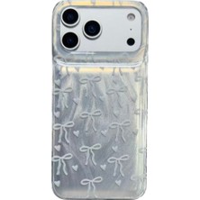 Kılıf House  Iphone Uyumlu Renkli Pastel Fiyonk Desenli Kılıf