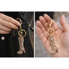 The Secret Desire Taşlı Çizme Figürlü Anahtarlık