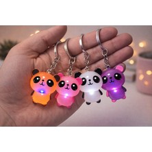 The Secret Desire Işıklı Panda Anahtarlık – Sevimli Figürlü LED Işıklı Anahtarlık (Renk Seçenekli)