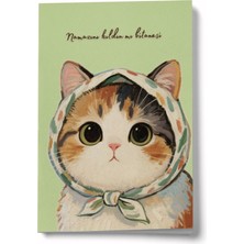 Bi' Dünya Haber Namazını Kıldın Mı Bitanesi A6 Çizgili Mini Defter Not Defteri