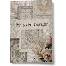 Bi' Dünya Haber Sufi Serisi 8 Hak Şerleri Hayreyler A6 Çizgili Mini Defter Not Defteri