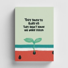 Bi' Dünya Haber Seeds, Not Silence Filistin Defter