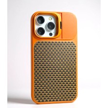 Kılıf House Iphone Uyumlu Standlı Karbonfiber Desenli Dayanıklı Kılıf