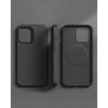 Kılıf House Iphone Uyumlu Içi Süet Hakiki Deri Animasyonlu Magsafe Destekli Kılıf