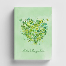 Bi' Dünya Haber Allah’ım Kalbimi Güzelleştir Islami Defter (Ayet-Hadisli)