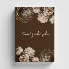 Bi' Dünya Haber Vintage Serisi 8 Güzel Günler Yakın Bullet Journal A5 Noktalı Defter