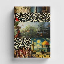Bi' Dünya Haber Ümmet Coğrafyası Serisi 5 Aynı Kıbleye Yönelmek Bullet Journal A5 Noktalı Defter