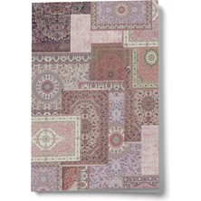 Bi' Dünya Haber Etnik Kolaj Serisi 9 Şeb-I Hicrân A6 Çizgili Mini Defter Not Defteri