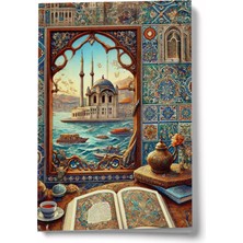 Bi' Dünya Haber Istanbulu Seyrediyorum Gözlerim Kapalı A6 Çizgili Mini Defter Not Defteri